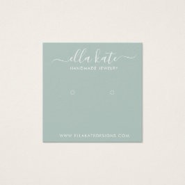 イヤリングモダンディスプレイカード