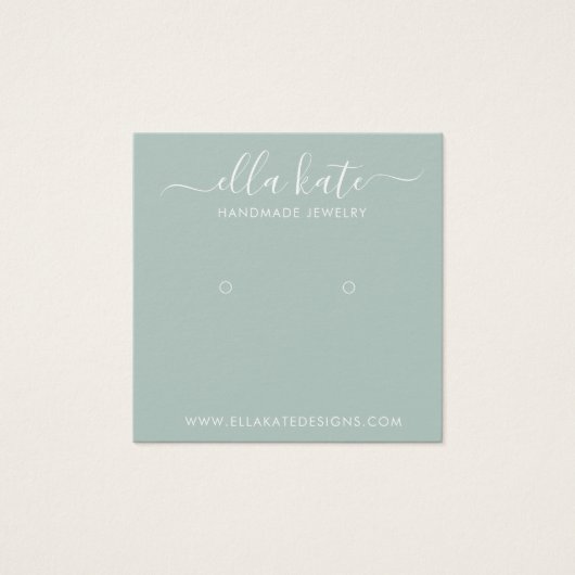 イヤリングモダンディスプレイカード (正面)