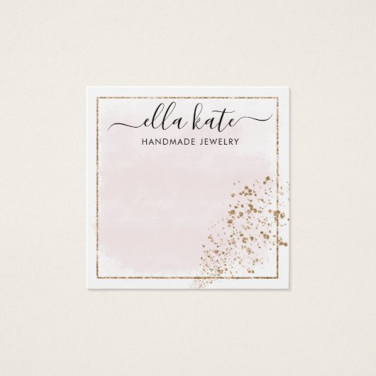 イヤリングモダンディスプレイカード (正面)