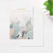 イヤリング抽象芸術テラッツォジュエリーディスプレイカード (デスク)