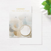 イヤリング抽象芸術モダンジュエリー表示カード (デスク)