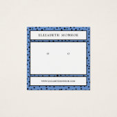 イヤリング点々のあるホルダ、ジュエリー表示装置 (正面)