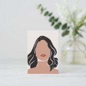 イヤリング表示カードQRコード コーリングカード (スタンド正面)