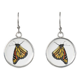 イヤリング – ぶら下がったの（昆虫）オオカバマダラ、モナーク