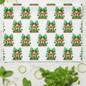 イヤリング キッチンタオル (折り畳み)