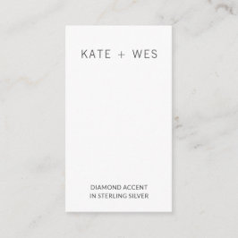 イヤリング&ネックレスセットジュエリーディスプレイカード エンクロージャーカード