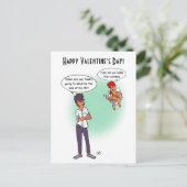 イヤロブバレンタインのホリデーカード シーズンポストカード (スタンド正面)