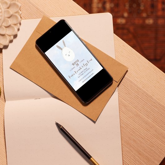 イヤーイースターエッグブランチ&エッグ狩り招待状 招待状