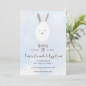 イヤーイースターエッグブランチ&エッグ狩り招待状 招待状 (スタンド正面)