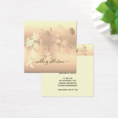 イヤースタッズディスプレイカードロマンチックヴィンテージピンク赤面 (デスク)