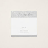 イヤースタッズディスプレイグラマー銀グリッターグラム (裏面)