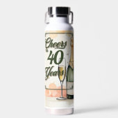 イヤーズパーティー乾杯！ ウォーターボトル (正面)