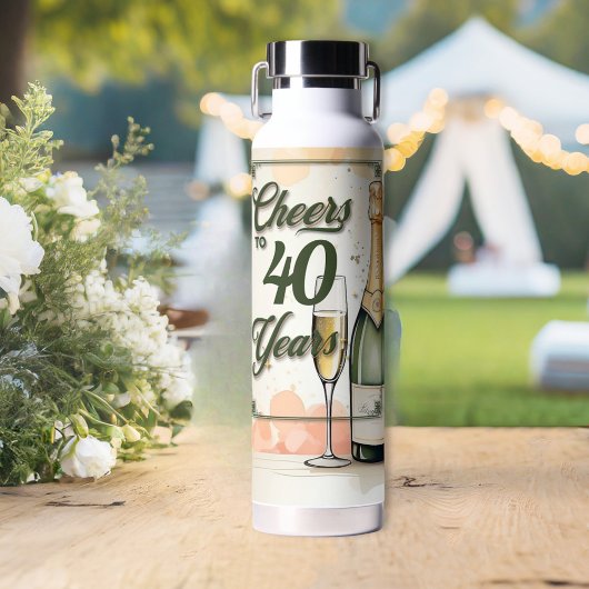 イヤーズパーティー乾杯！ ウォーターボトル