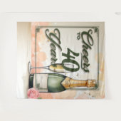 イヤーズパーティー乾杯！ タペストリー (正面(横))