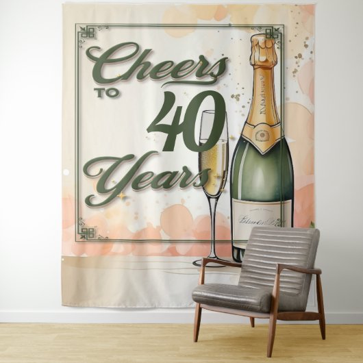 イヤーズパーティー乾杯！ タペストリー (インサイチュ)