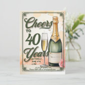 イヤーズパーティー乾杯！ 招待状 (スタンド正面)