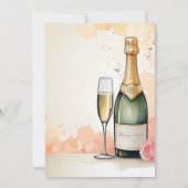 イヤーズパーティー乾杯！ 招待状 (裏面)