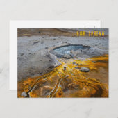 イヤー春イエローストーン国立公園 ポストカード (正面/裏面)