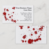 イュー、君の血だ 名刺 (正面/裏面)