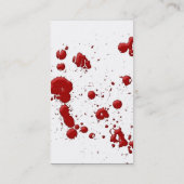 イュー、君の血だ 名刺 (裏面)