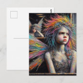 イラつくかわいい小さな妖精たち ポストカード (正面/裏面)