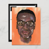 イライジャ絵画マクレイン ポストカード (正面/裏面)