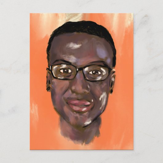 イライジャ絵画マクレイン ポストカード (正面)