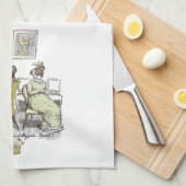 イライト·イ·イ·イン·イン·イライラン- Jane Austenプライド&偏見 キッチンタオル (四つ折り)