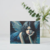 イライラした妖精 ポストカード (スタンド正面)