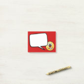 イライラした顔Grumpey ポストイット (デスク上)