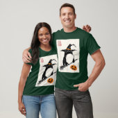 イライラするカエルと魔女の日本語 男性 女性 子供 楽しい 面白い Tシャツ (ユニセックス)
