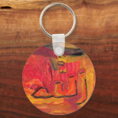 イラカッコいいスモダンムデザイン神名 キーホルダー (正面)