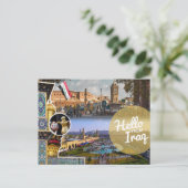 イラクからこんにちは ポストカード (スタンド正面)