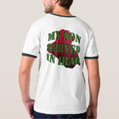 イラクで役立つ息子 Tシャツ (裏面フル)