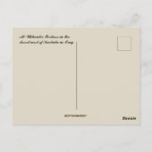 イラクのアルウカイドール要塞 ポストカード (裏面)