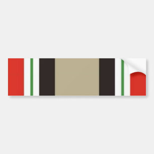 イラクのキャンペーンバンパーステッカー バンパーステッカー