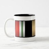 イラクのキャンペーンメダルマグ- ICM - OIF ツートーンマグカップ (左)