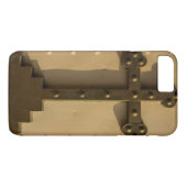 イラクのキリスト教の十字架 Case-Mate iPhoneケース (裏面(横))