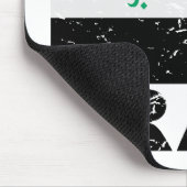 イラクのヴィンテージの旗 マウスパッド (コーナー)