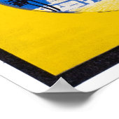 イラクのヴィンテージ旅行のポスター復元 ポスター (角)