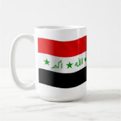 イラクの国旗マグ コーヒーマグカップ (左)