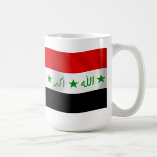 イラクの国旗マグ コーヒーマグカップ