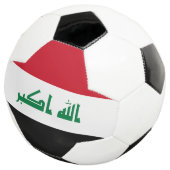 イラクの国旗 サッカーボール (3/4)