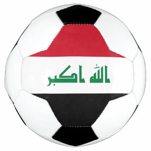 イラクの国旗 サッカーボール