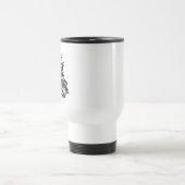 イラクの地図とアラビア語書道イラクの地図マグカップ トラベルマグ (中央)