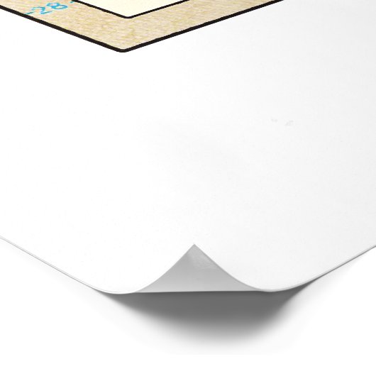 イラクの地図（1999年） ポスター (角)