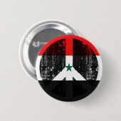 イラクの平和 缶バッジ (正面&裏面)