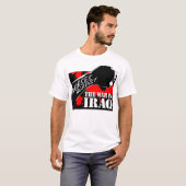 イラクの戦争に対するナース Tシャツ (正面フル)