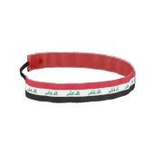 イラクの旗 アスレチックヘッドバンド (左)