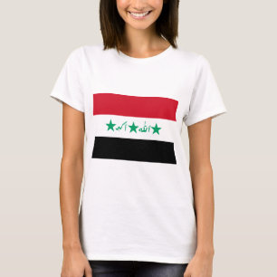 イラクの旗(1991-2004年) Tシャツ